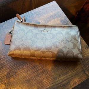 Coach Tan Signature Wallet